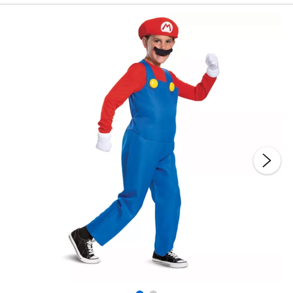 Red And Blue Costume Without Hat Kids